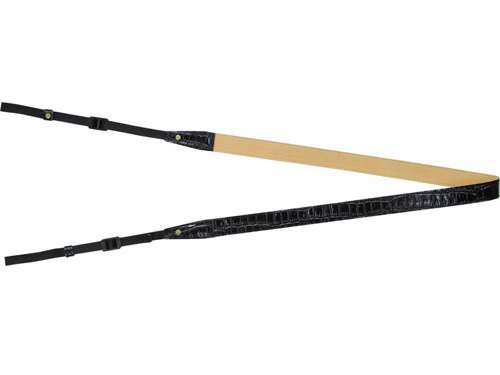 <b>本革ネックストラップ20（クロコ調レッド）</b>