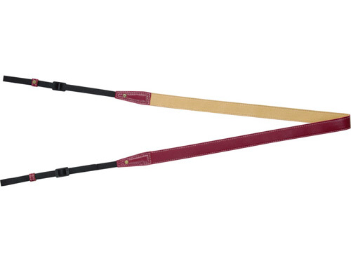 <b>本革ネックストラップ20（クロコ調ピンク）</b>