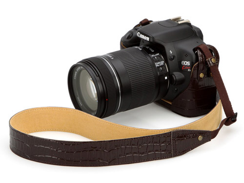 <b>EOS Kiss X4用クロコ調ブラウン</b>