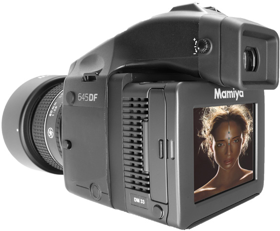 <b>DM33を装着した645DF</b>