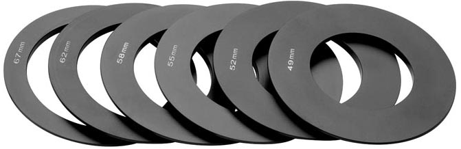 <b>付属のアダプターリング</b>