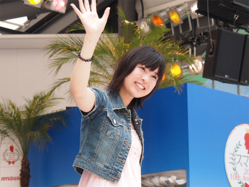 <b>ミスヤングマガジン2009の荒井萌さん</b>