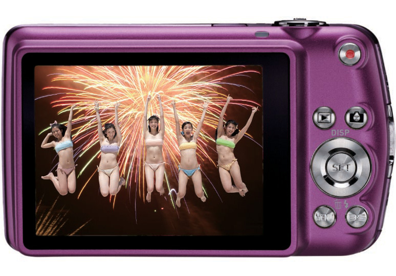 <b>ダイナミックフォトの合成イメージ（EXILIMジャパンカルチャー実行委員会提供）</b>