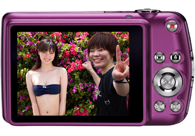 <b>ダイナミックフォトの合成イメージ（EXILIMジャパンカルチャー実行委員会提供）</b>