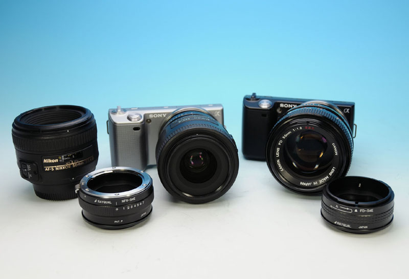 <b>NFG-SαE（左）とCFD-SαE（右）の使用例</b>