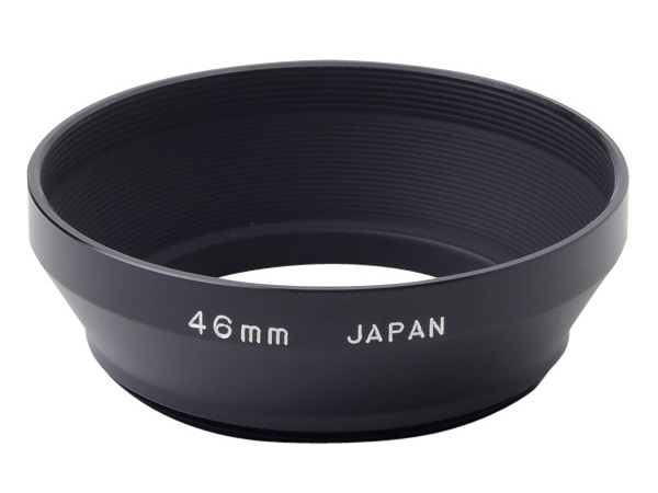 <b>メタルフードW-L 46mmブラック（E-6311）</b>