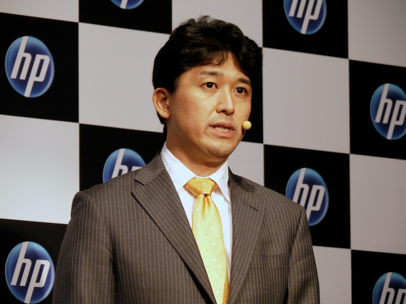 <b>執行役員イメージ・プリンティング事業統括の挽野元氏</b>