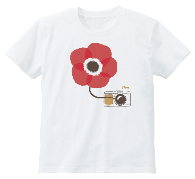 <b>「オリンパス・ペンE-P1」発売1周年記念Tシャツ</b>