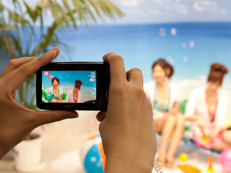 <b>発表会場ではタッチアンドトライを実施</b>