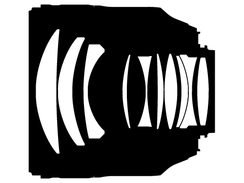 <b>レンズ構成図</b>