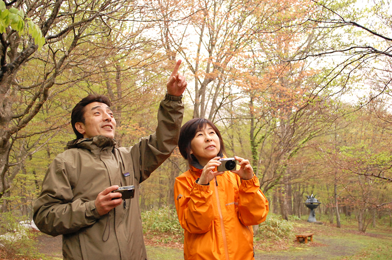 <b>ガイドによる撮影ポイント案内などを実施する</b>