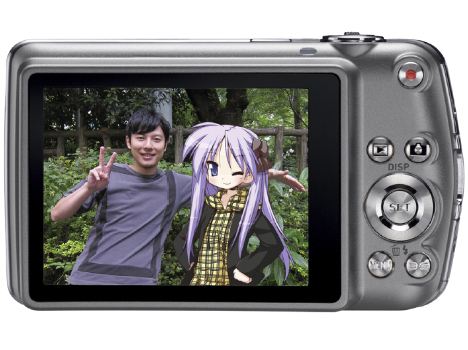 <b>ダイナミックフォトの使用例。(c)美水かがみ/角川書店</b>