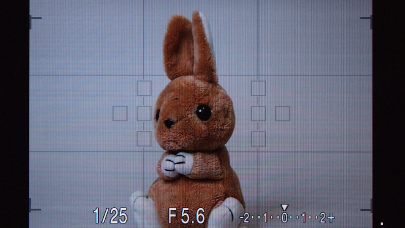 <b>3種類のグリッドを搭載。画像は「3分割」</b>