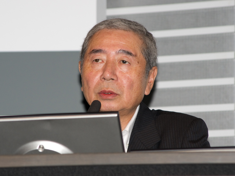 <b>キヤノンマーケティングジャパン専務取締役の佐々木統氏</b>