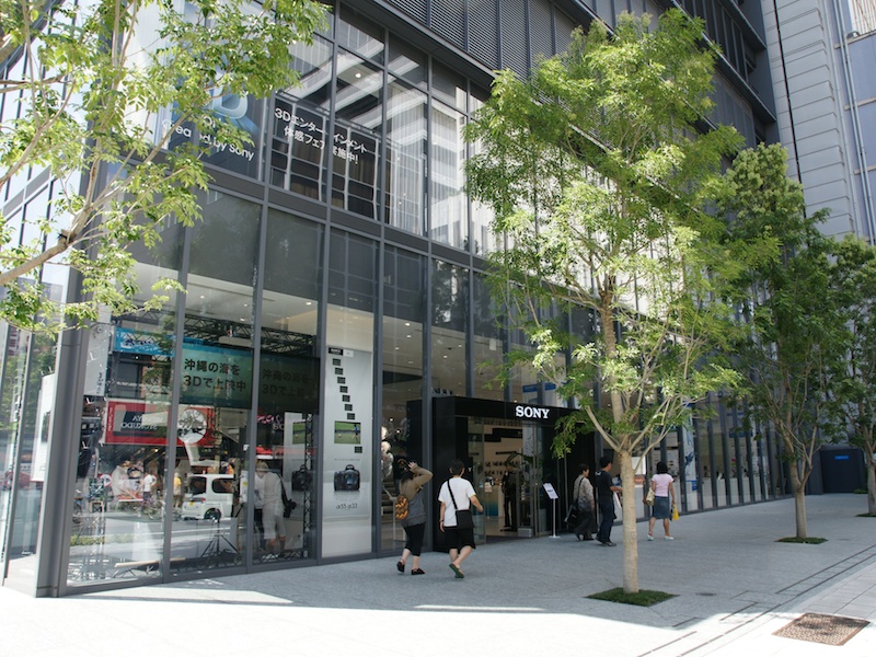 <b>会場のソニーストア名古屋。2010年3月にオープンした</b>