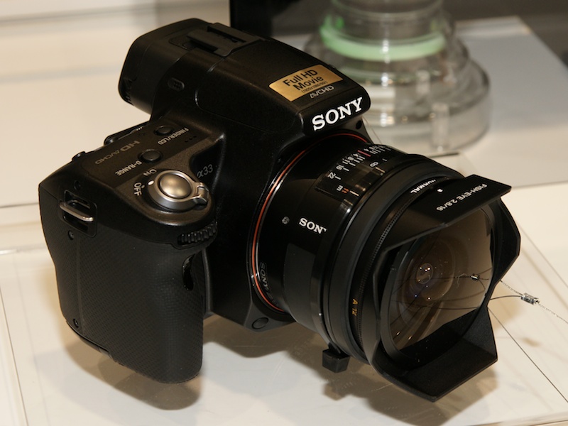 <b>α55に「16mm F2.8 Fisheye」を装着してみた</b>