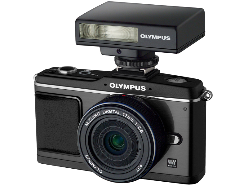 <b>Olympus PEN E-P2 black on black Kit</b>