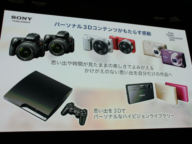 <b>撮影した3D画像はPS3でライブラリ化できる</b>