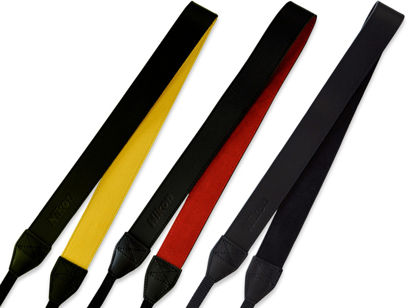 <b>ニコンダイレクトが9日に発売した「NDオリジナルブラックレザーストラップ」</b>