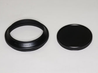 <b>ドームフード37mm ブラック P0.75キャップ付き（UNX-5283）</b>