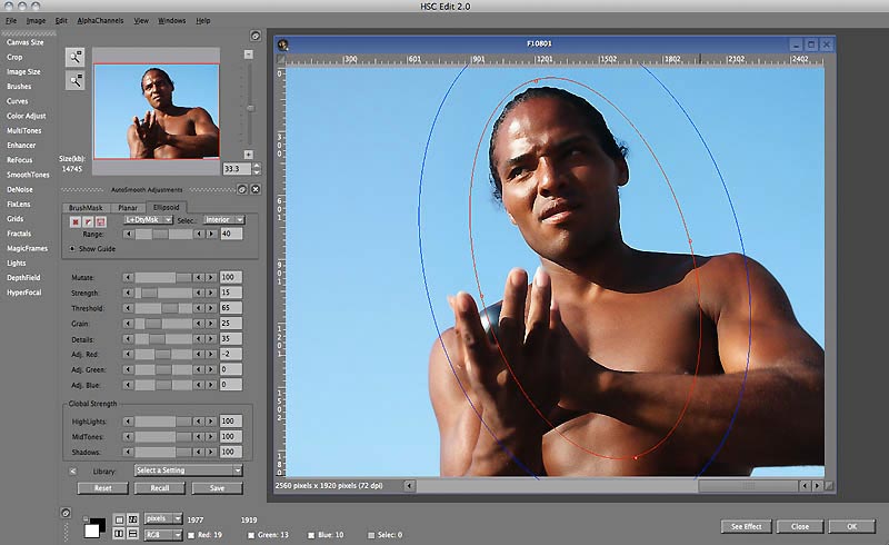<b>HSC Edit AutoSmooth</b>