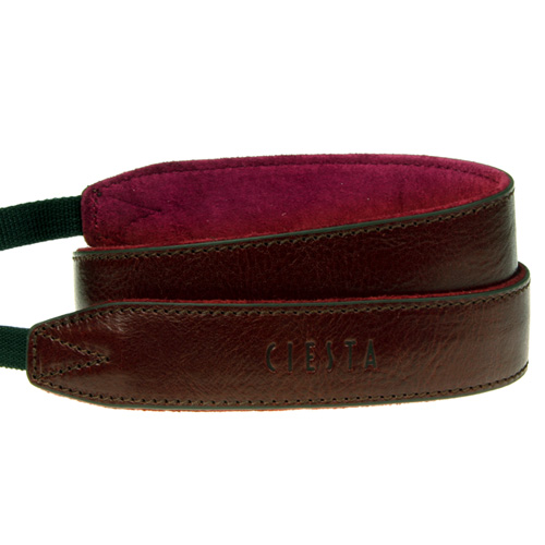 <b>レザーカメラストラップ L30（チョコレートワイン）</b>