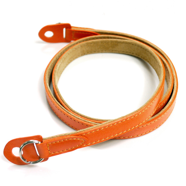 <b>レザーカメラストラップ R12 for RF（オレンジ）</b>