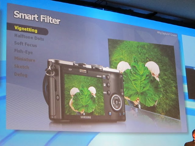 <b>リアルタイムにデジタルフィルタをかける、スマートフィルターを搭載。ビネッティング、ハーフトーンなどを搭載。もやを綺麗にするデフォッグなどもある</b>