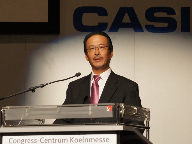 <b>常務取締役営業本部長の中村寛氏</b>