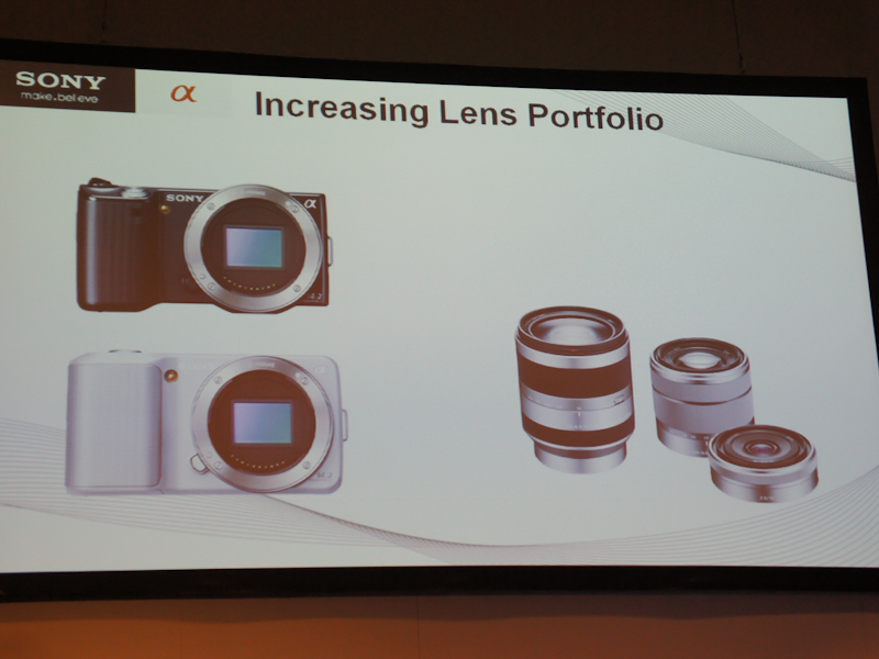 <b>NEXシリーズのレンズラインナップの現状</b>