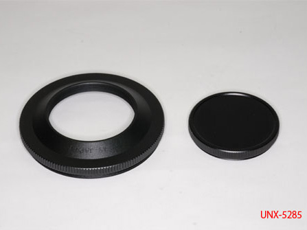 <b>ドームフード49㎜（黒）キャップ付（UNX-5285）</b>
