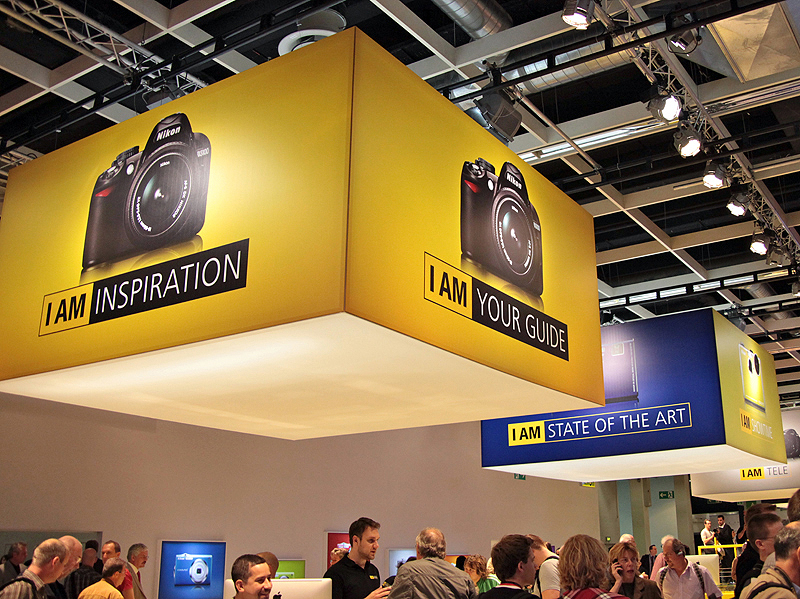 <b>I AM〜というキャッチフレーズを多くの場所に掲げていた</b>