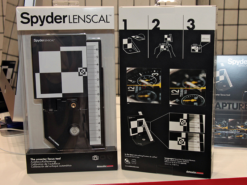 <b>Spyder LENSCALのパッケージ</b>