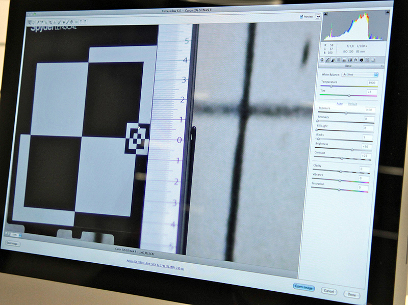 <b>撮影した画像を見ることで、ピントのずれがわかる</b>