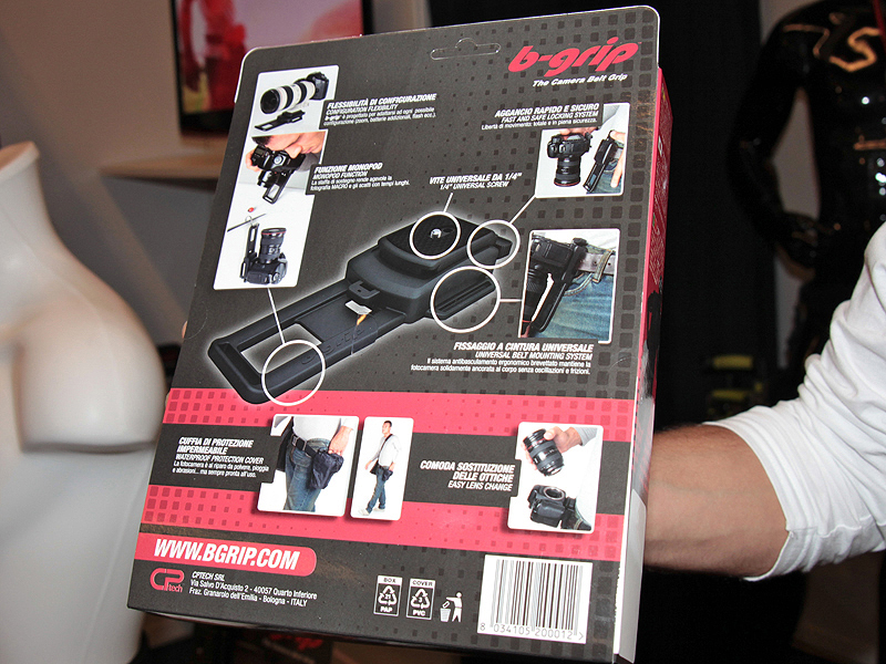 <b>b-gripのパッケージ</b>