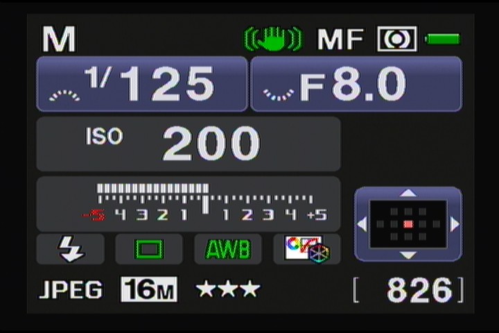 <b>ステータススクリーン</b>