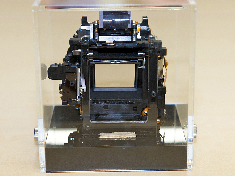 <b>撮像素子側から見たところ</b>