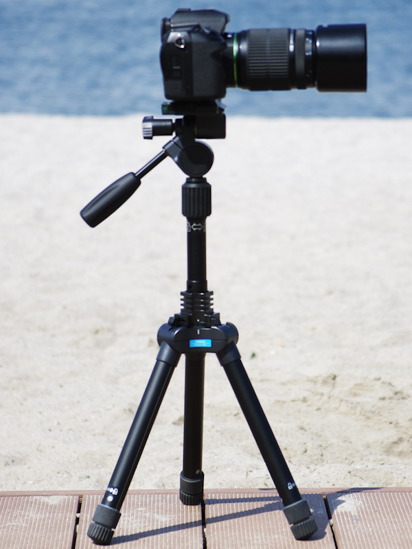 <b>最低高350mmでカメラを設置したところ</b>