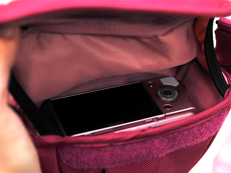 <b>カメラを収納したところ</b>