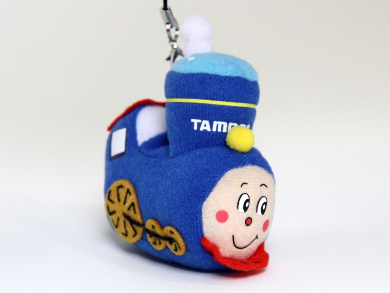 <b>オープニングセレモニー来場者に配られたポッポロンのぬいぐるみストラップ（非売品）。今後イベントなどでの配布も検討しているという</b>