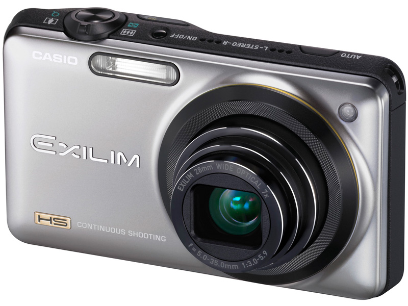 <b>HIGH SPEED EXILIM EX-ZR10（シルバー）</b>