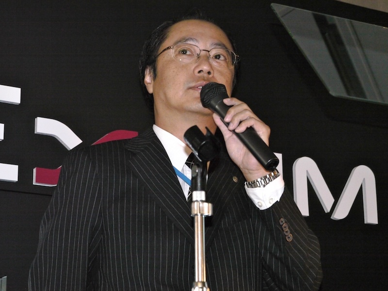 <b>QV事業部長の中山仁氏</b>