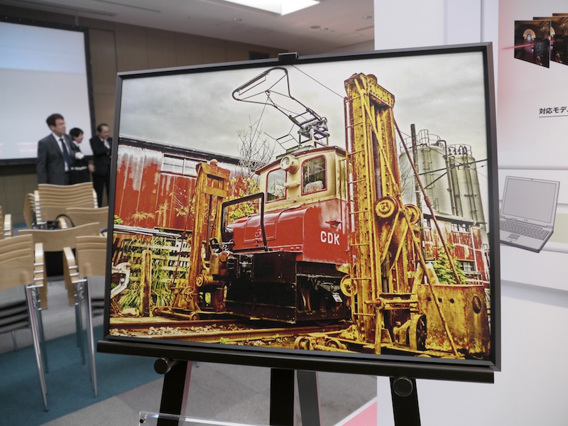 <b>会場にはHDRをプリントした作例が数多く展示されていた</b>