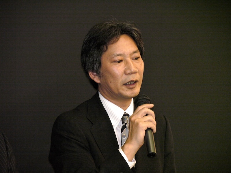<b>QV戦略部長の重岡正之氏</b>