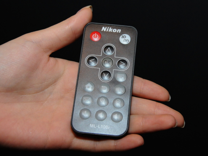 <b>付属のリモコン</b>