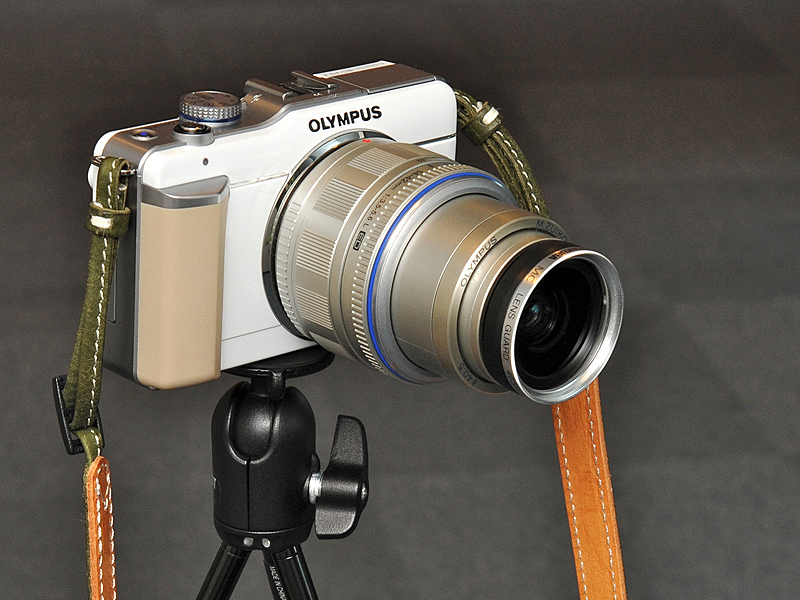 <b>E-PL1と標準ズームレンズでは、セルフタイマーを使えば望遠端でもブレなかった</b>