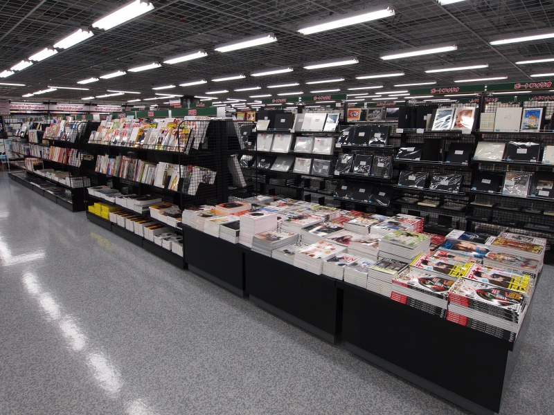 <b>カメラ関連の雑誌、書籍コーナー</b>