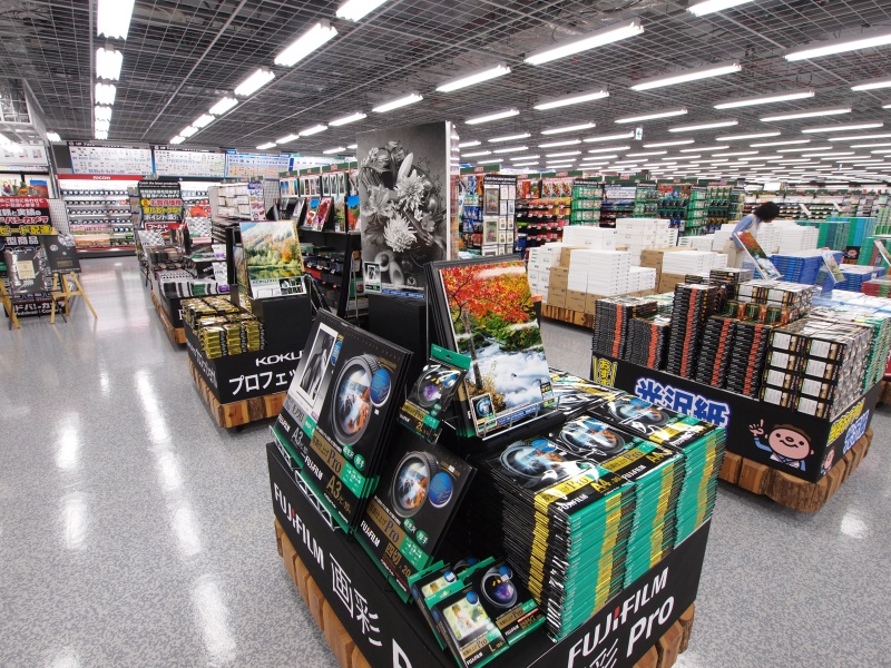 <b>プリンター用紙コーナー</b>