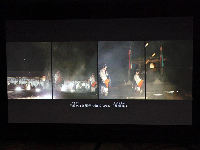 <b>伊藤氏の写真作品（左）と動画作品（右）</b>