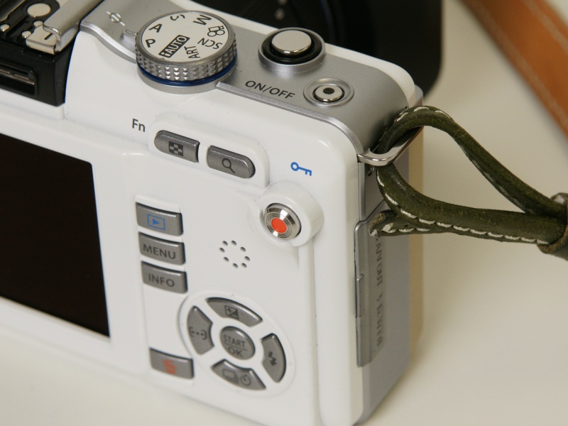 <b>背面右上の動画ボタンに割り当てた</b>